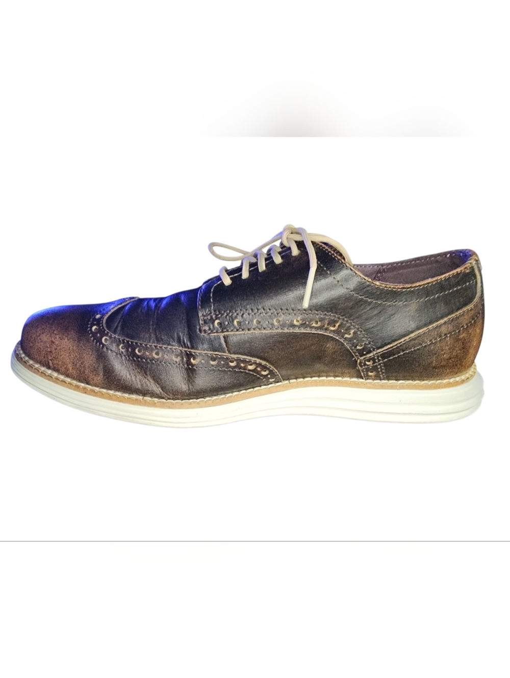Cole Haan Original Grand Wing Tip Oxford, Mens 8 - Picture 8 of 10